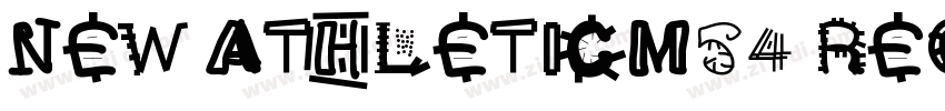 NEW ATHLETICM54 REGU字体转换